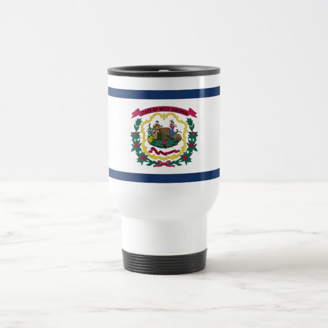 West Virginias statsflagga Resemugg (Center)