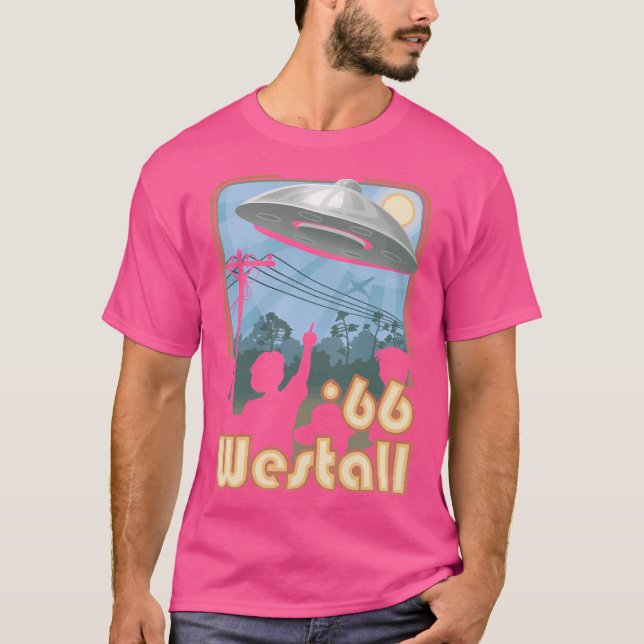 Westall Ufo 66 T Shirt (Framsida)