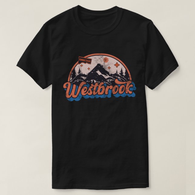 Westbrook, Connecticut T Shirt (Design framsida)