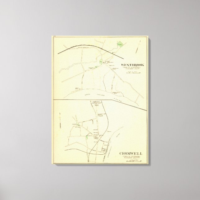 Westbrook, Cromwell Canvastryck (Framsida)