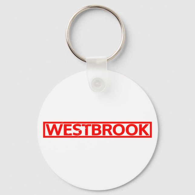Westbrook Frimärke Nyckelring (Framsida)