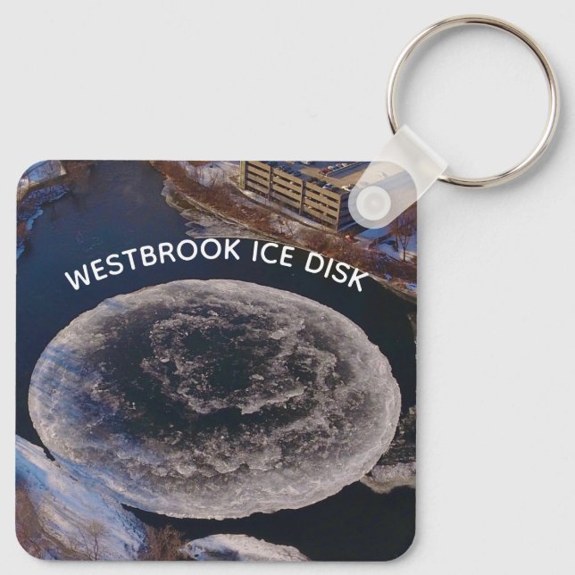 Westbrook Ice Disk   Nyckelring (Baksida)