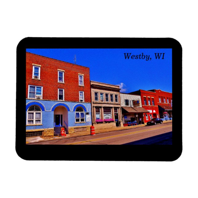 Westby, Wisconsin Magnet (Horisontell)