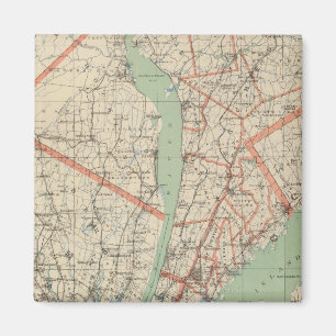 Westchester Co och omgivningar Magnet