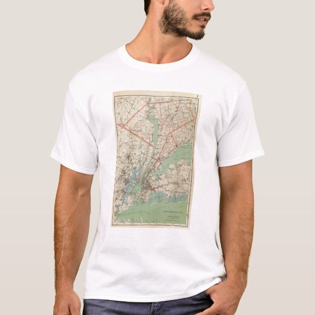 Westchester Co & omgivning T-shirt (Framsida)