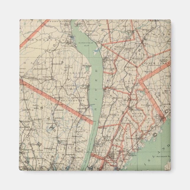 Westchester Co & surrounding Magnet (Framsidan)