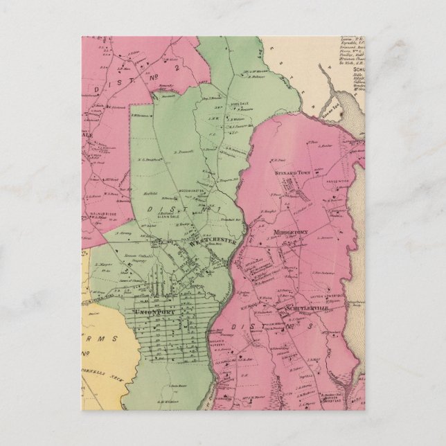 Westchester, NY Vykort (Framsida)