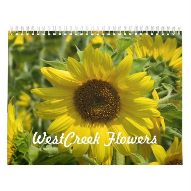 WestCreek Flowers-kalender Kalender (Omslag)