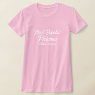 Westen Bridesmaid Boot Scootin' T Shirt