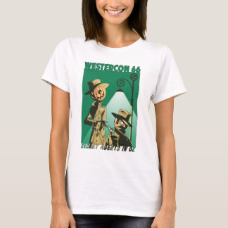 Westercon 66 officiella "hemlig agenter i uns-" t-shirt