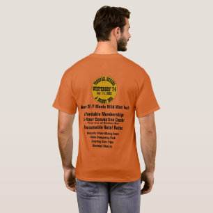 Westercon 74 T Skift (Dubbla på sidan) Shirt