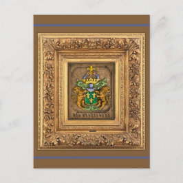 Westerfield holländska familj vapensköld. vykort