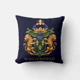 Westerfield Holländska Familjens Vapen. Kudde
