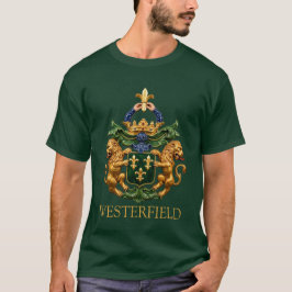 Westerfield Holländska Familjens Vapen. T Shirt