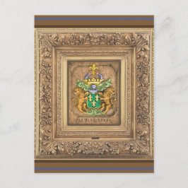 Westerfield holländska familjevapen. vykort