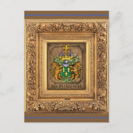 Westerfield holländska familjevapen. vykort