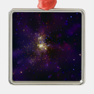 Westerlund 2, en ung stjärna samla i en klunga julgransprydnad metall