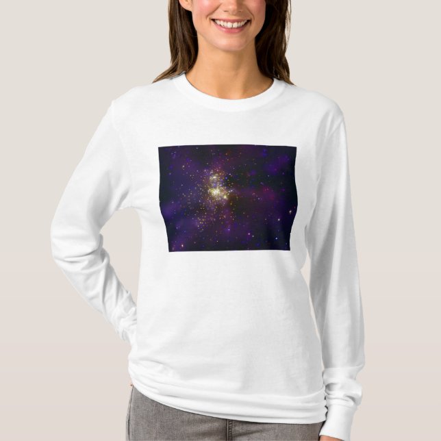 Westerlund 2, ett ungstjärnkluster tee shirt (Framsida)