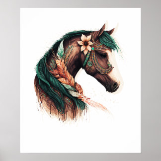Western abstrakt konst poster