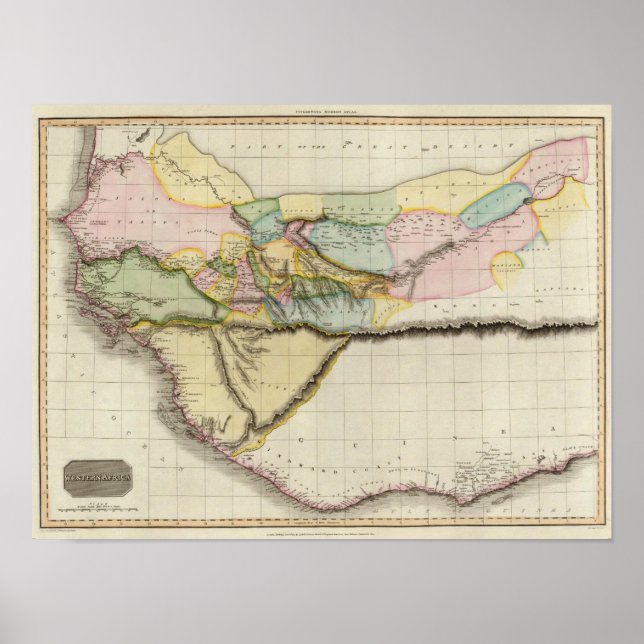 Western Afrika Poster (Framsidan)