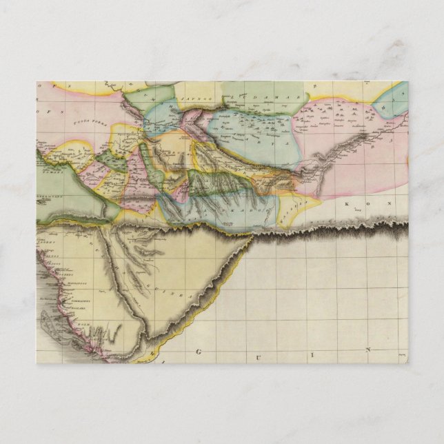 Western Afrika Vykort (Framsida)