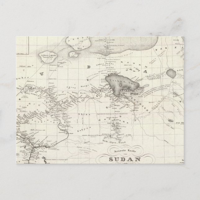 Western Afrika Vykort (Framsida)