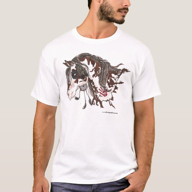 Western amerikan tee shirt (Framsida)