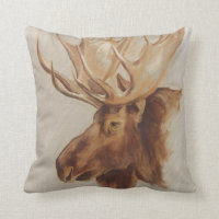 Western amerikansk djurstudie | Moose Porträtt