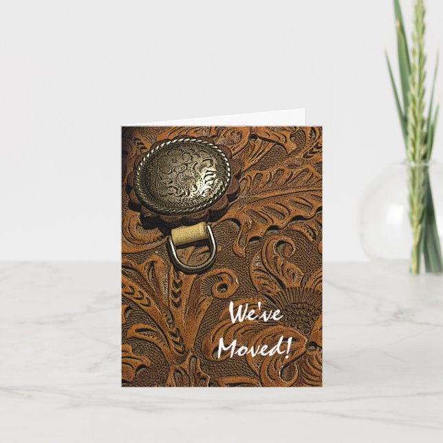 Western ändring av sadelsadeln i Adress Meddelande (Framsida)