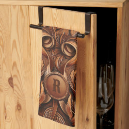 Western Anpassningsbar för utskrift av läder Kökshandduk