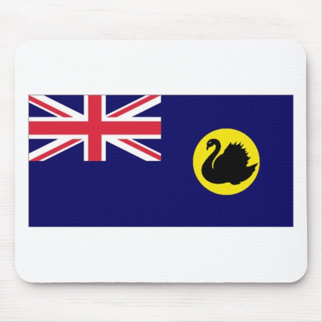 Western Australien flagga Musmatta (Framsidan)