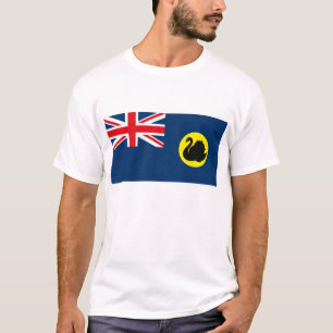 Western Australien flaggaT-tröja T Shirt