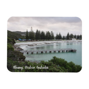 Western Australien för Albany solnedgång magnet