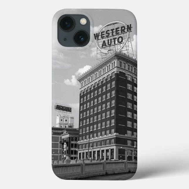 Western Auto Halvcylindrisk byggnad (Baksida)