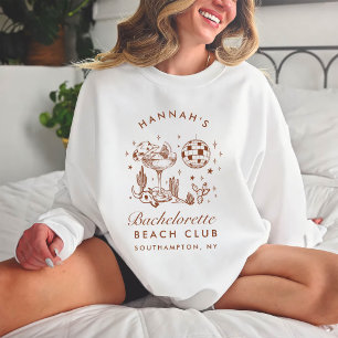 Western Bachelorette Retro Minimalist Bridesmaid T Shirt