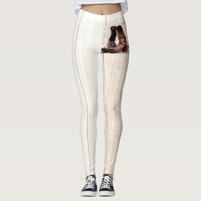 Western bära för kvinnlig könsstympning land leggings (Framsida)