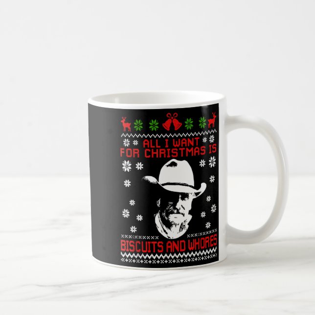 Western Biscuits And S Christmas Quote  Kaffemugg (Höger)