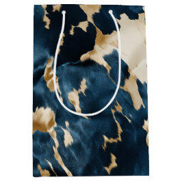 Western Blue Cream Guld Cowboy Cowgirl Cowhide
