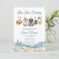 Western Blue Jean Baby Shower 
