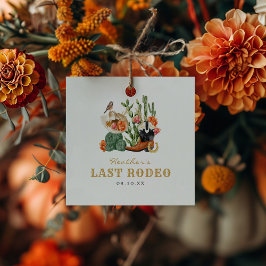 Western Boho Gåvor Etiketter