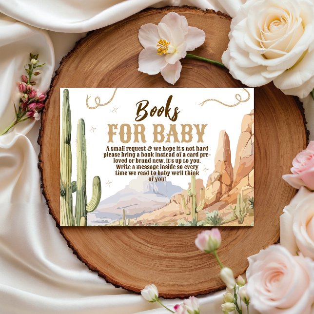 Western Books for Baby-kort Tilläggskort (Skapare uppladdad)