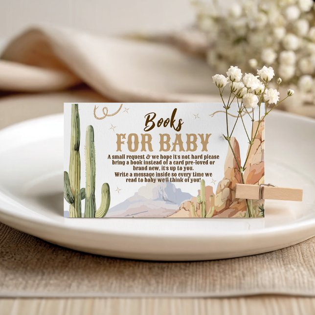 Western Books for Baby-kort Tilläggskort (Skapare uppladdad)