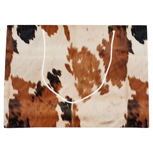 Western Brown Black White Cowhide (Framsidan)