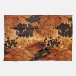 Western Brown Cowhide Cowboy Cowgirl Kökshandduk