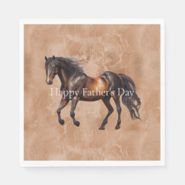 Western Brown Horse Pappersservett