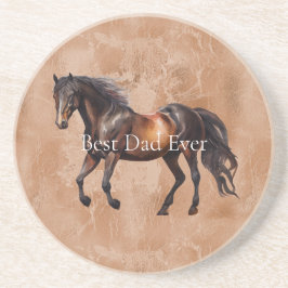 Western Brown Horse Underlägg