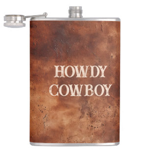 Western Brown Howdy Cowboy Brown Fickplunta