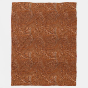 Western brun Bohemian Art Fleecefilt