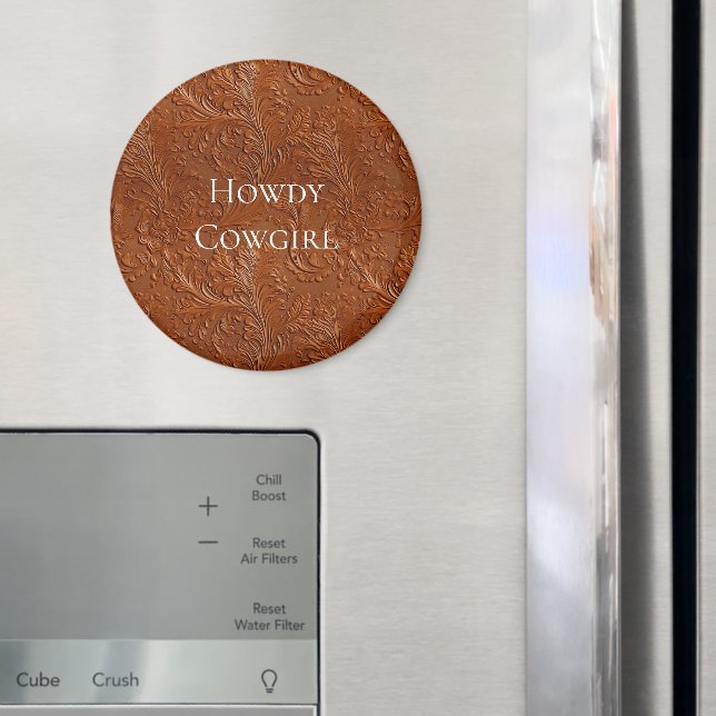 Western brun Bohemian Art Magnet (In Situ (Fridge))