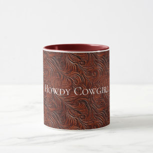 Western brun Bohemian Art Mugg